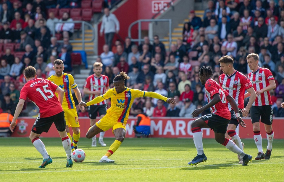 Wilfried Zaha's last-minute winner ensured the punter's bet came through