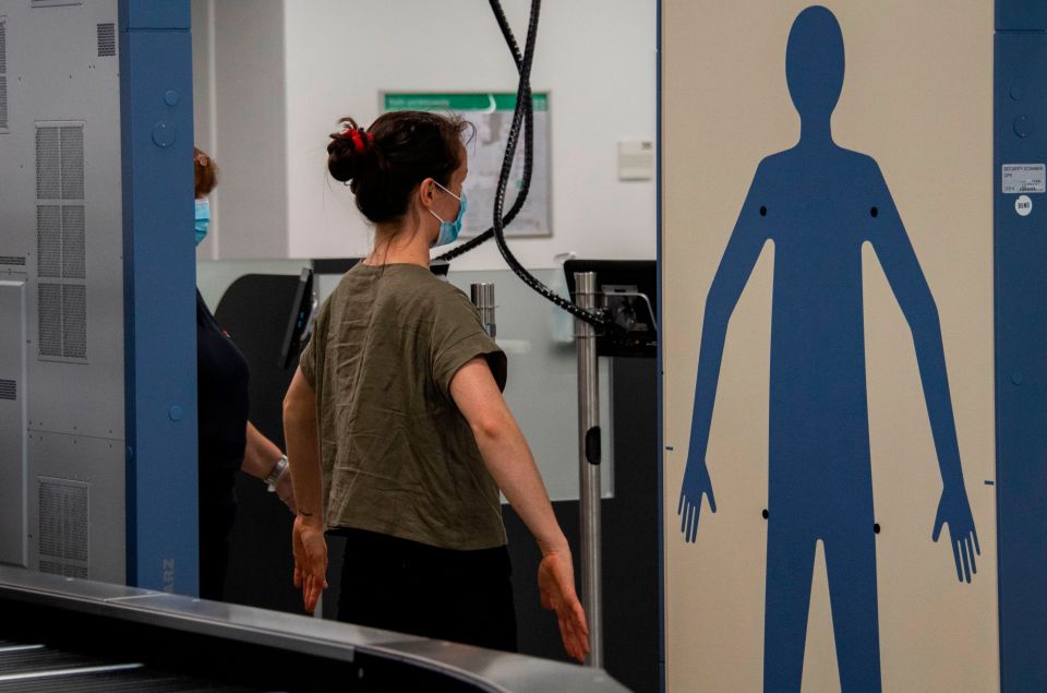 Airport-style body scanners have foiled 20,000 attempts to sneak in illicit items