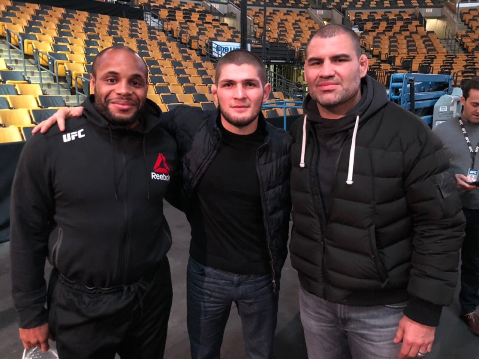 And Nurmagomedov plans to visit his friend and team-mate to provide moral support