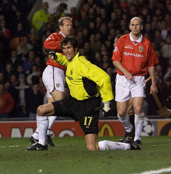 He was a popular figure at Old Trafford between 1996 and 2002