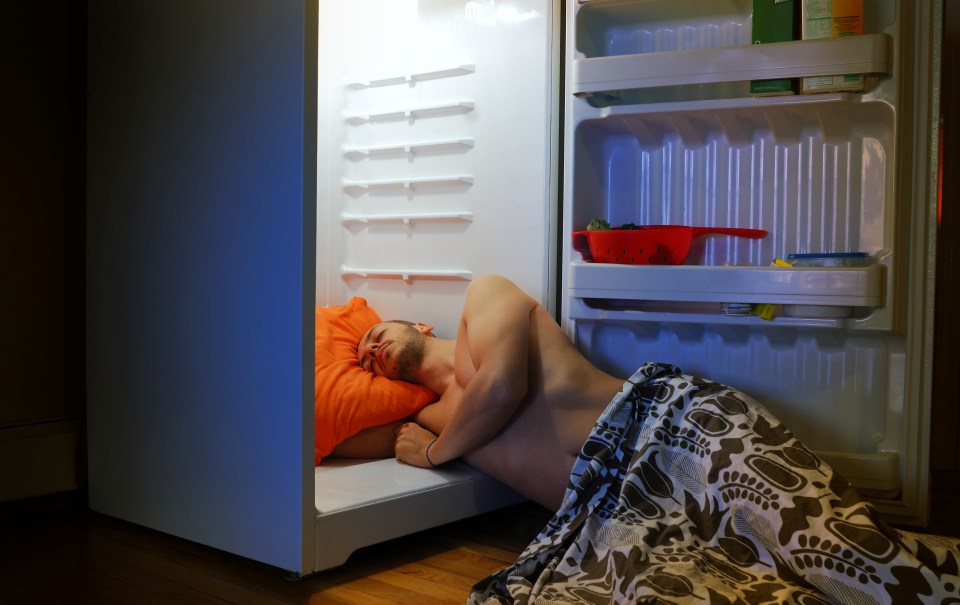 Sweating at night might make you feel as though you want to stick your head in the fridge - but there could be a reason - aside from the temperature as to why you're sweating