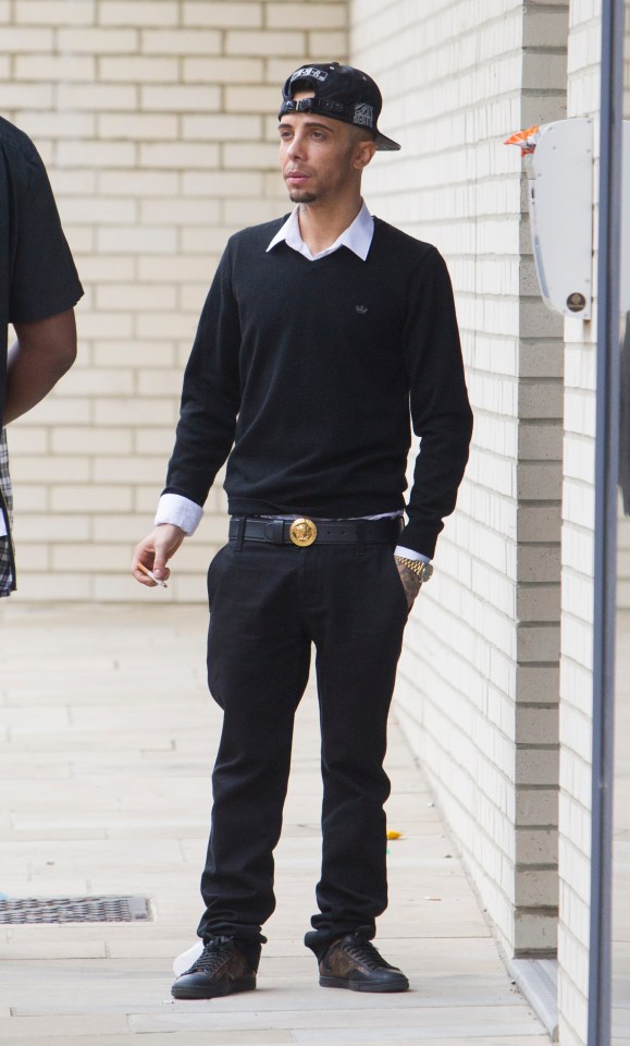 Dappy outside court in 2014