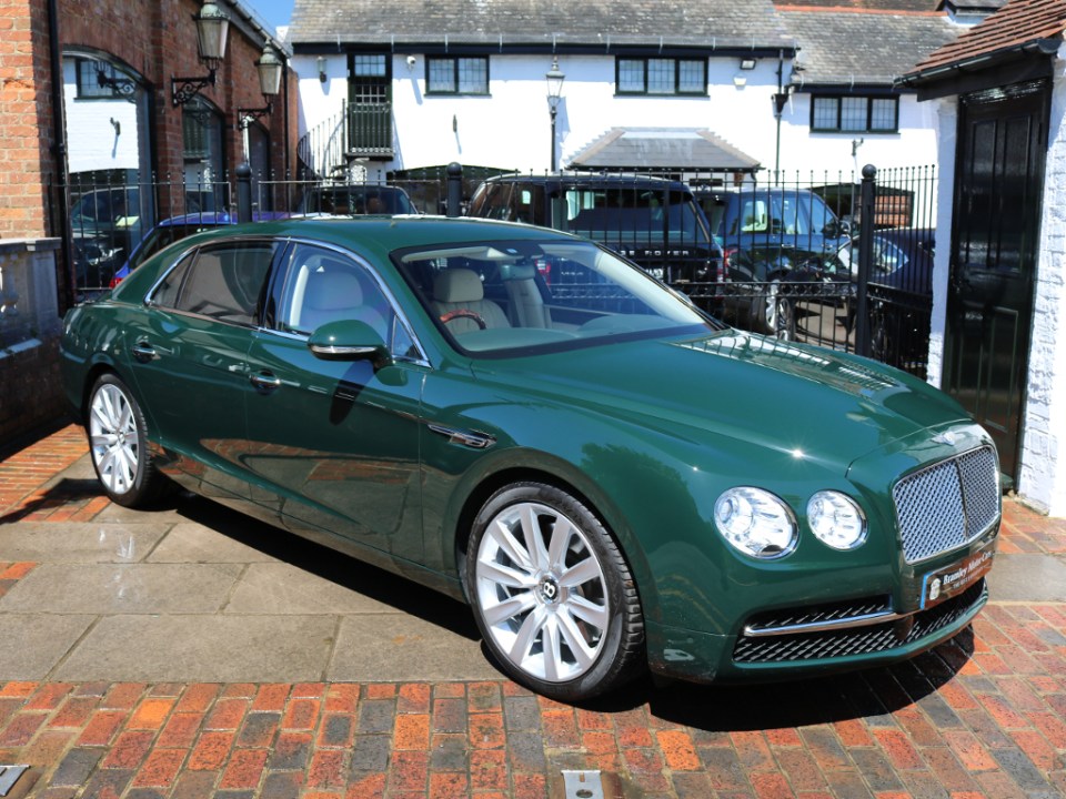 Andrew flogged his Bentley Flying Spur for £94,000 in 2018