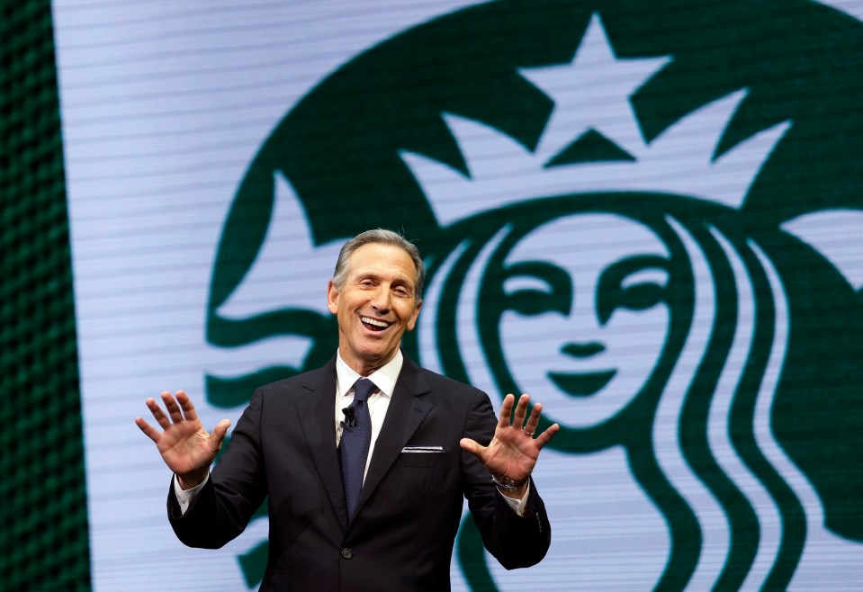 The incredible yacht belongs to Starbucks CEO Howard Schultz