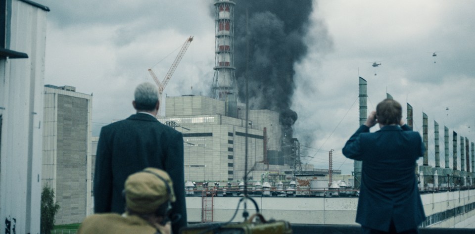 The meltdown at Chernobyl as seen in the 2019 drama of the same name