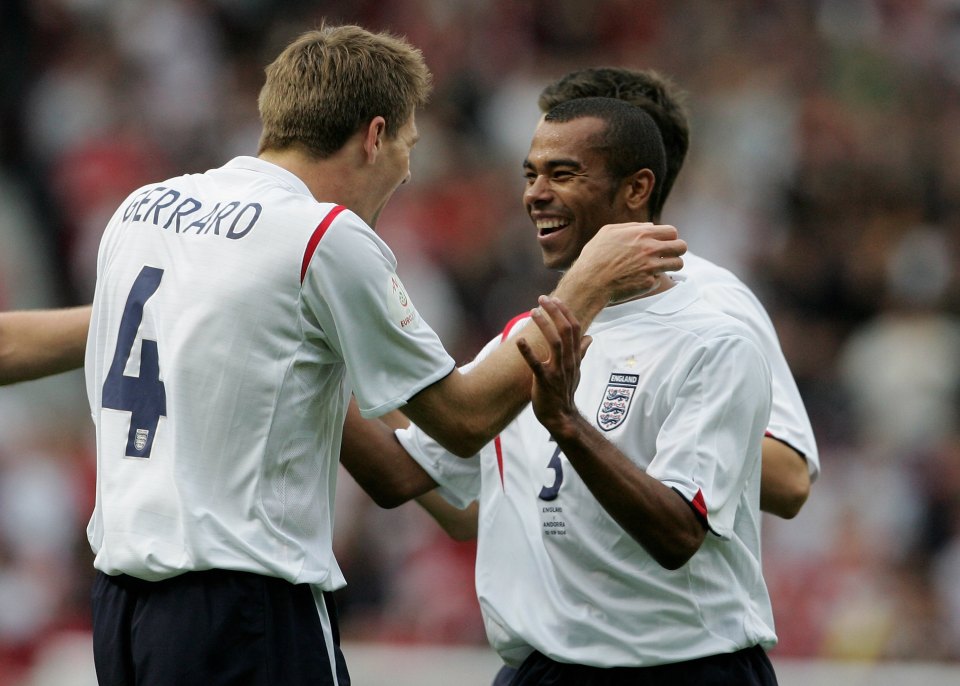 Ashley Cole played 107 times for England in a glistening career