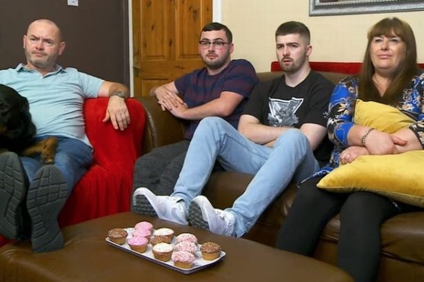 They looked a far cry from their relaxed look on Gogglebox