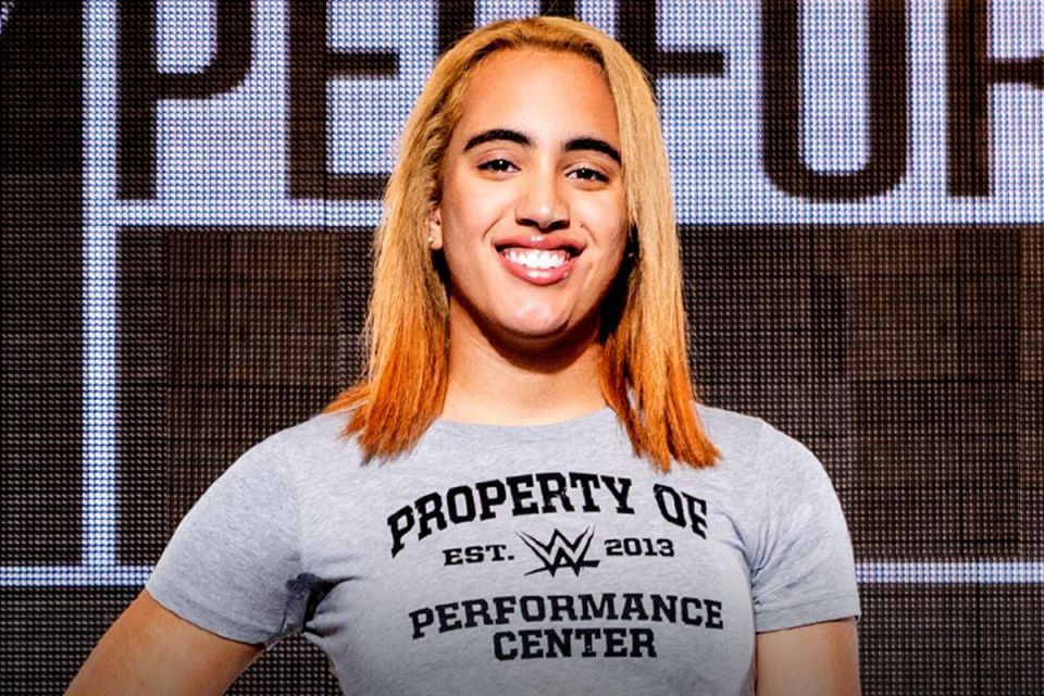 The Rock's daughter Simone signed with the WWE in September