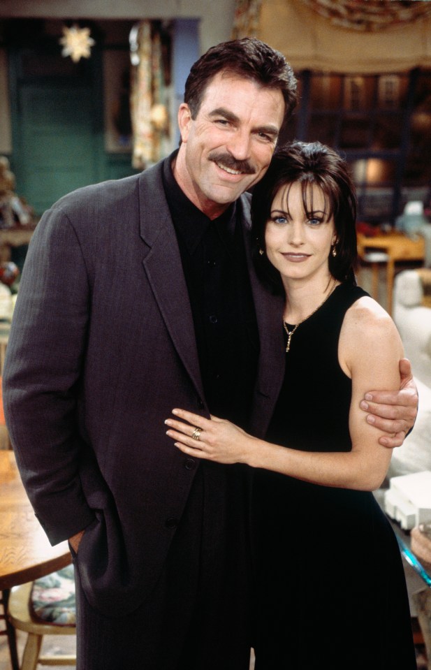 Tom Selleck played the love-interest of Monica (Courteney Cox) in Friends