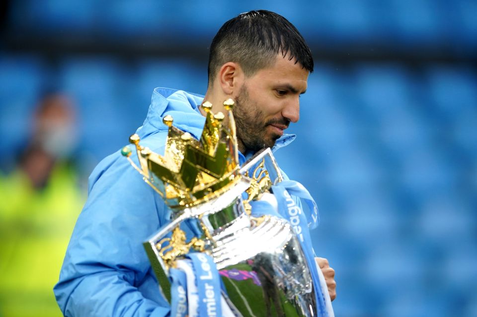 Aguero is a six-time Premier League winner