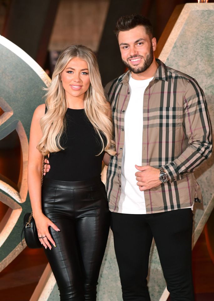 She is dating her Love Island co-winner Finn Tapp