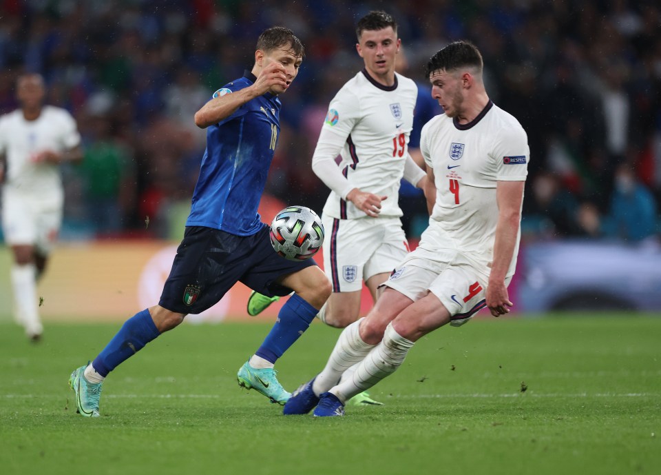 The Three Lions lost to Italy in the Euro 2020 final