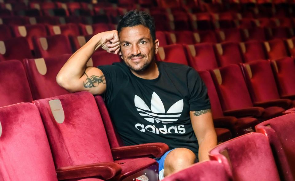 Peter Andre has opened up on his years of bullying at school