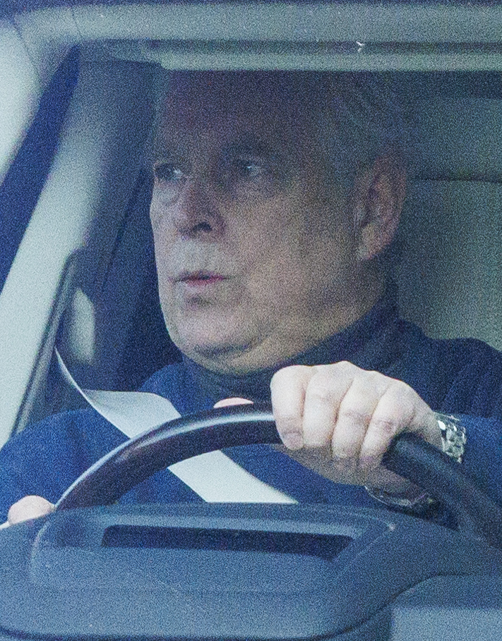 The Duke of York is regularly seen driving through Windsor