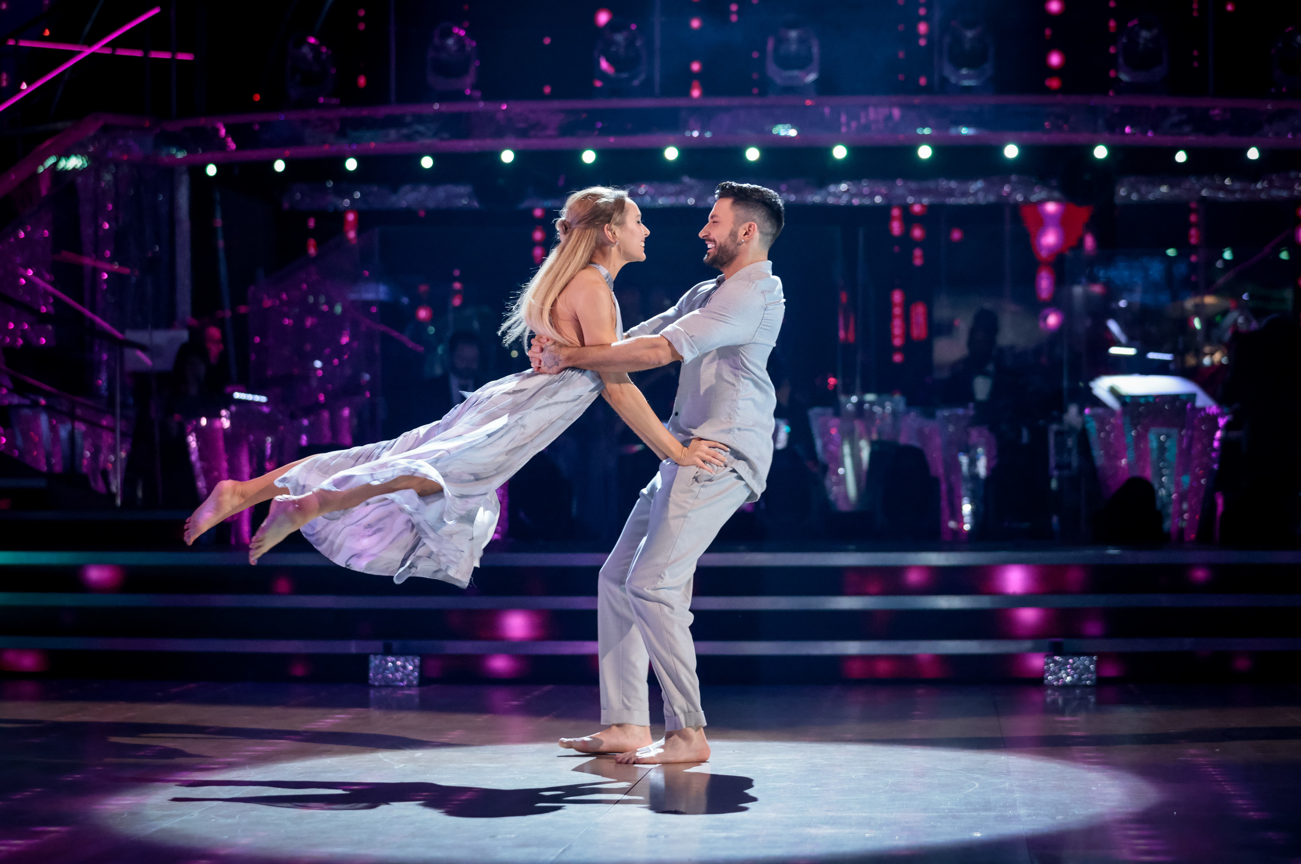 The pair captivated the audience on Strictly with their dance