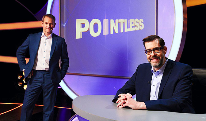 Pointless star Richard Osman (right) is being touted to replace her