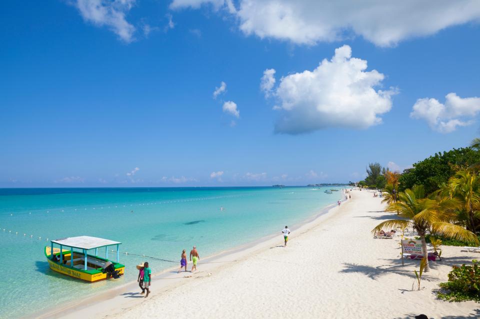 Or how about the sandy beaches of Jamaica?