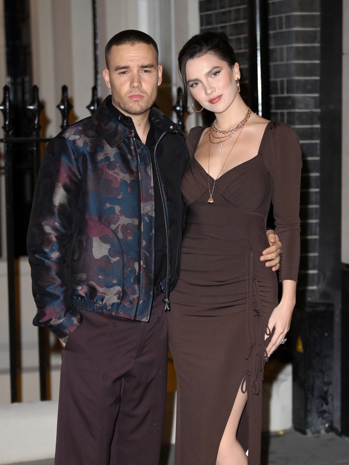 The former One Direction star with his ex-fiancée Maya Henry