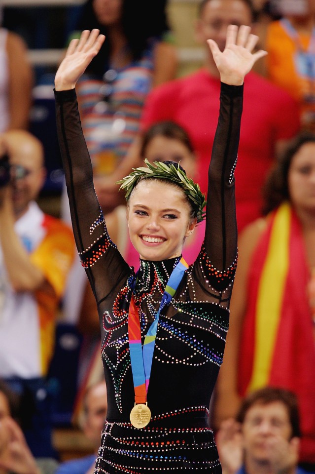 Kabaeva won Olympic gold in rhythmic gymnastics