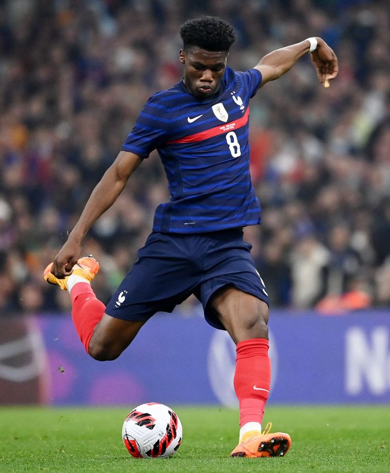 Arsenal and Manchester United are two of the clubs tracking Frenchman Aurelien Tchouameni