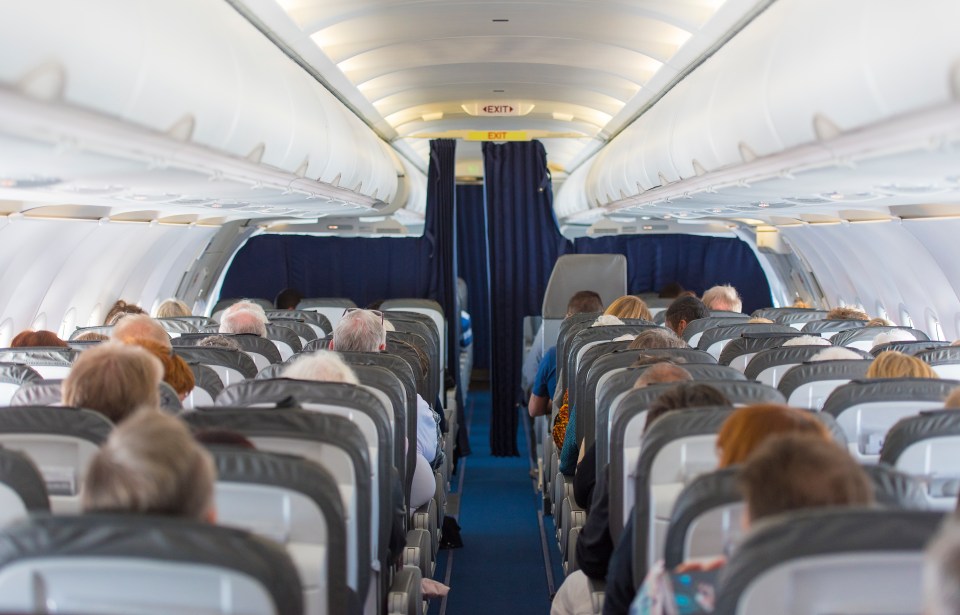 Passengers are often caught behaving badly during a flight