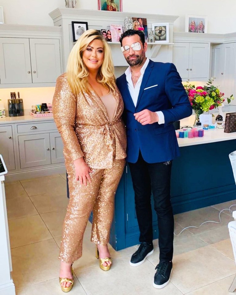 Gemma Collins, pictured with fiance Rami Hawash, has revealed the 'new addition' to her family