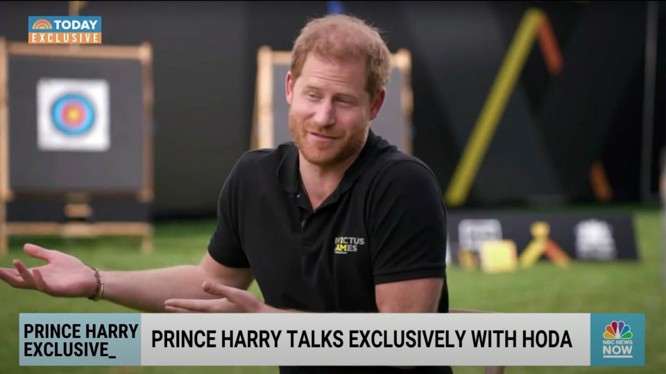 Harry revealed his chats with the Queen to NBC last month