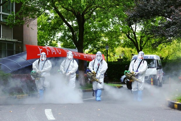 Hazmat suit workers in Shanghai have been taking extreme measures to curb Covid