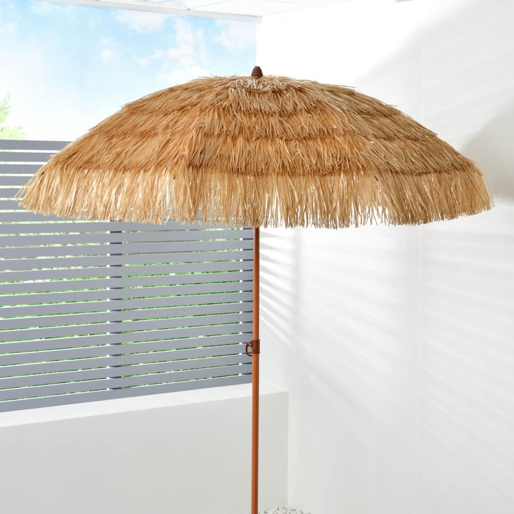 But B&M’s Island Paradise parasol is even cheaper at just £24