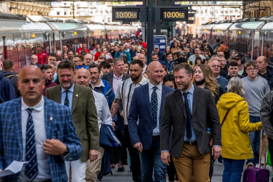 To add insult to injury, much of the nation’s rail network is currently closed for maintenance, meaning millions will be forced into rail-replacement services or seeking alternative routes