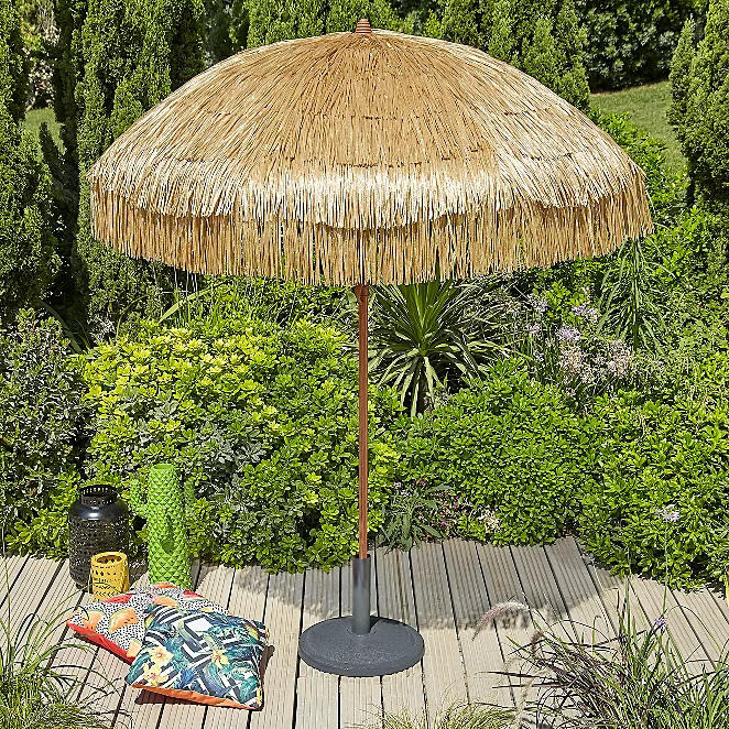 This tiki parasol from George at Asda is £35