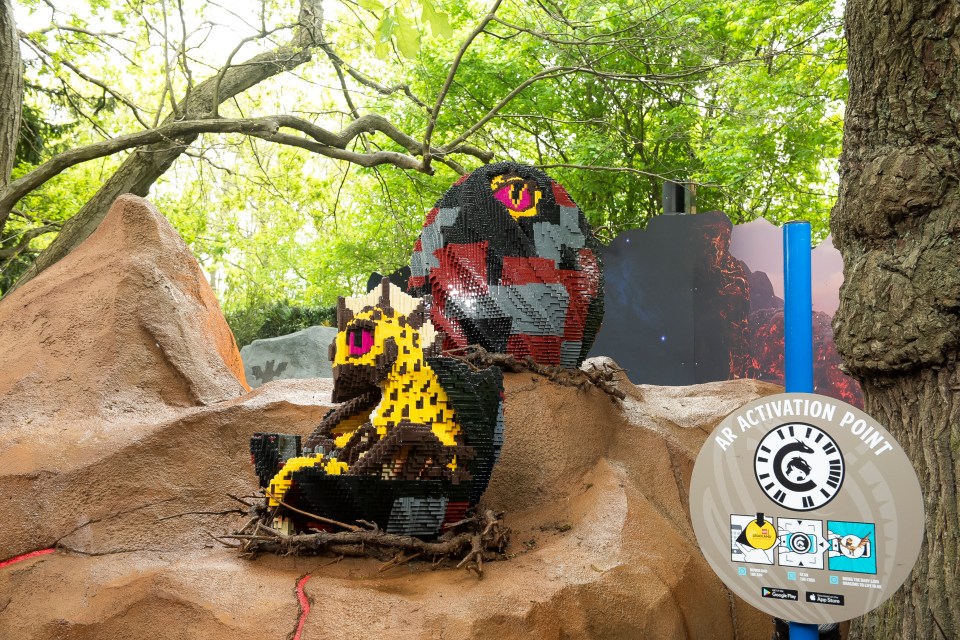 The Magical Forest has a number of weird Lego creatures