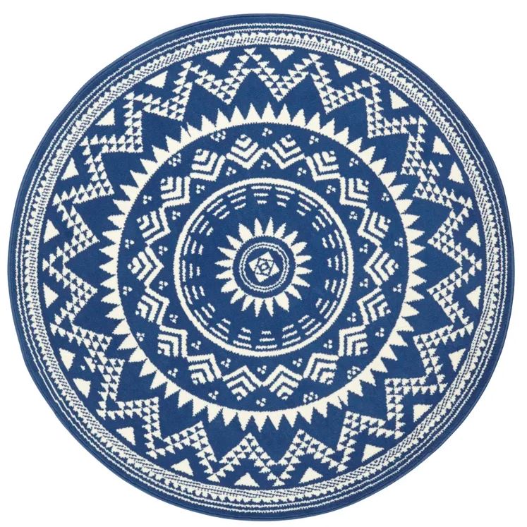 Why spend £149.99 on this Valencia flatweave blue rug from Wayfair.co.uk...