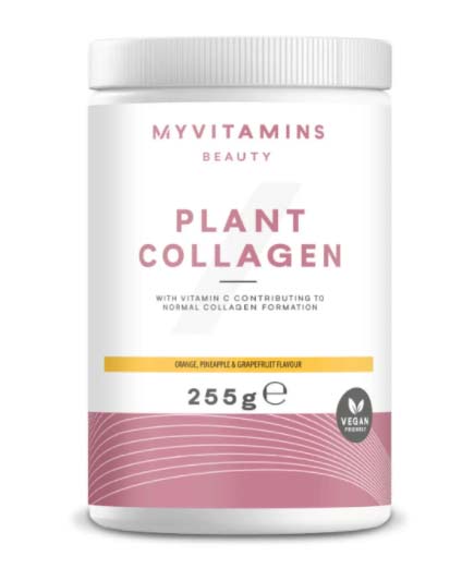 MyVitamins Beauty Plant Collagen powder comes in lemon and lime flavour or orange, pineapple and grapefruit