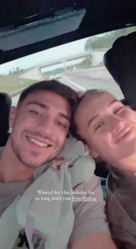 Tommy Fury and Molly-Mae Hague headed on holidays