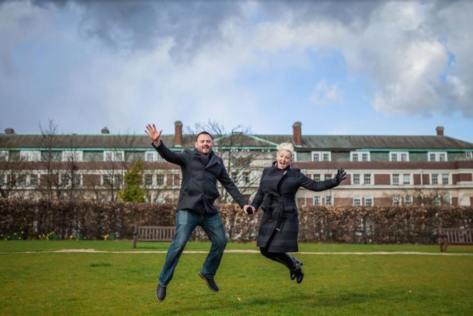 The Nottingham couple jumped for joy at the lucky news