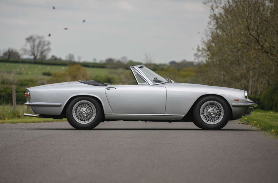 The Maserati is expected to make up to £550,000 when it goes under the hammer