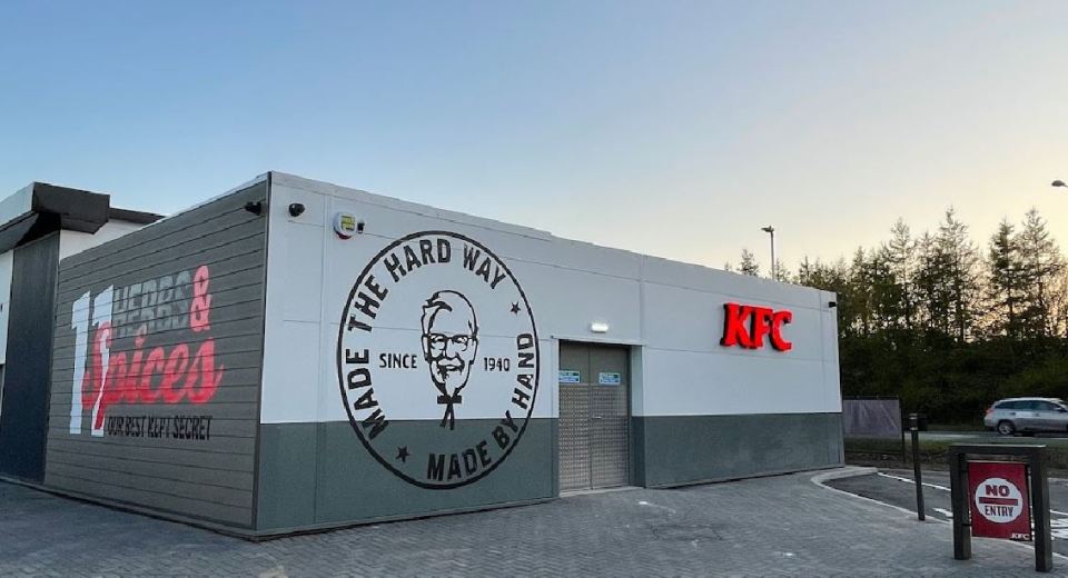 Jack had purchased £16 worth of food from the new drive-thru KFC on Market Lane