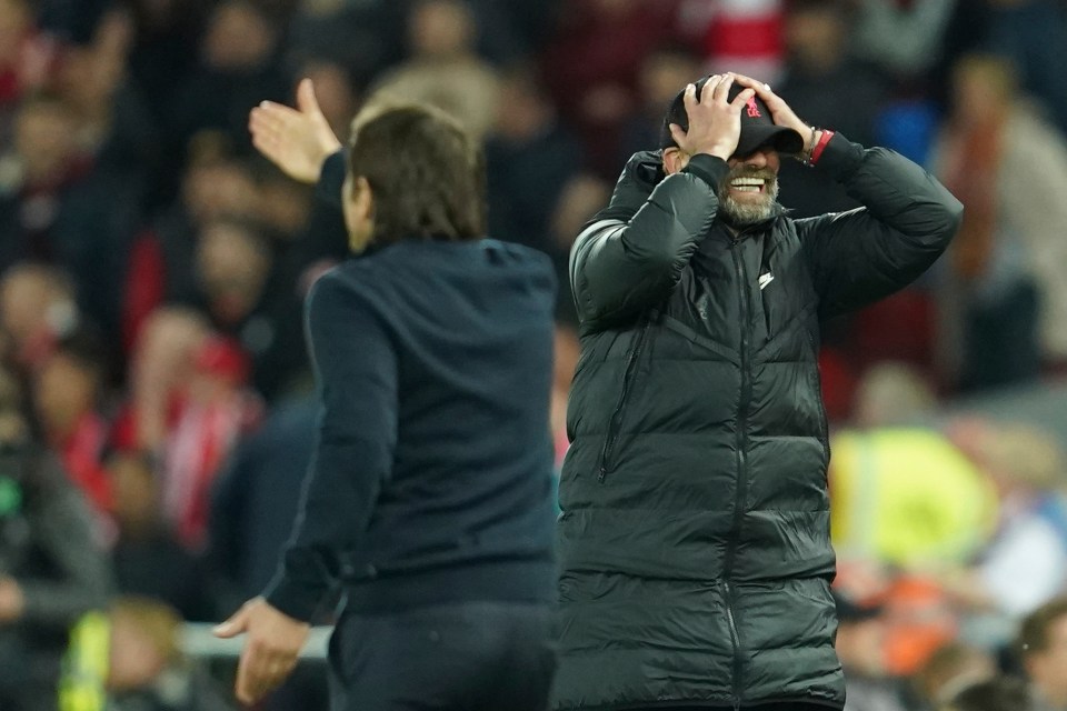 Jurgen Klopp and Antonio Conte were both desperate for three points