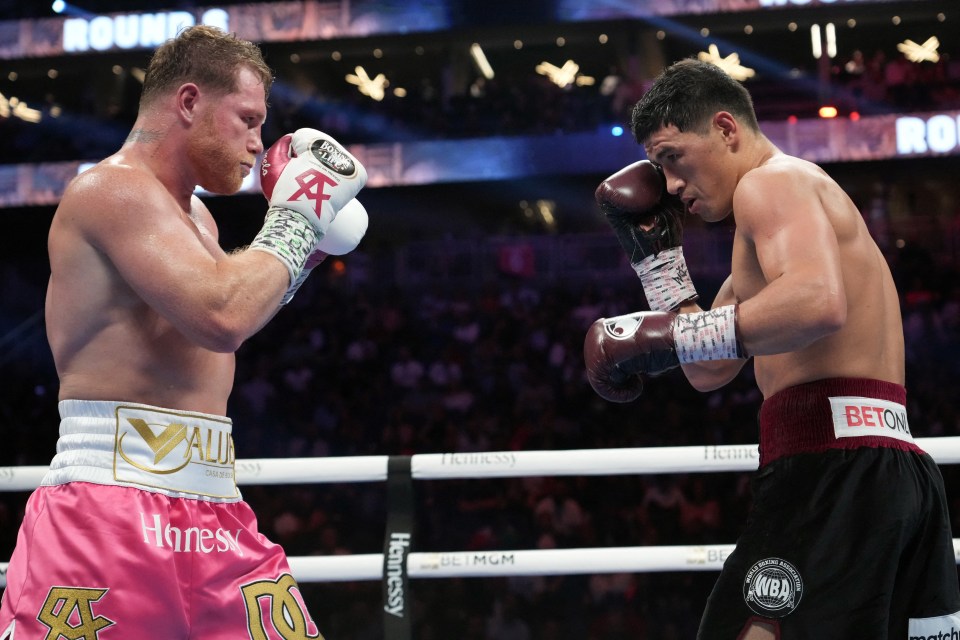 Canelo Alvarez was beaten by Dmitry Bivol