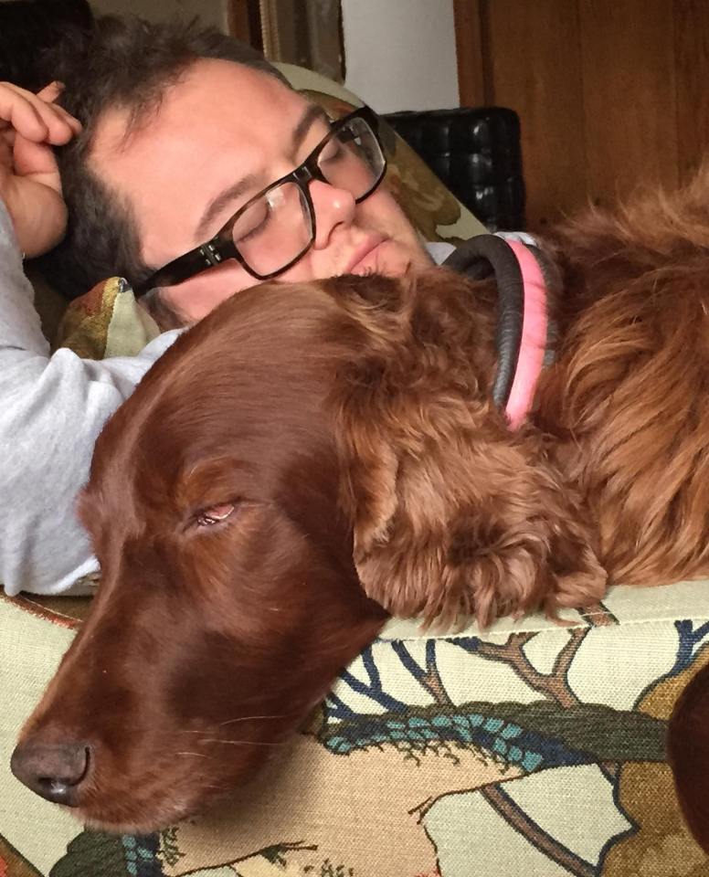 Alan Carr's beloved dog Bev has died