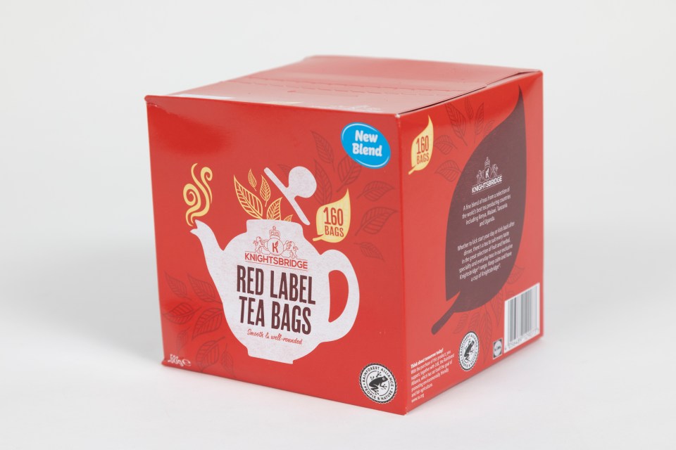 Lidl's teabags produced a strong brew in a speedy fashion