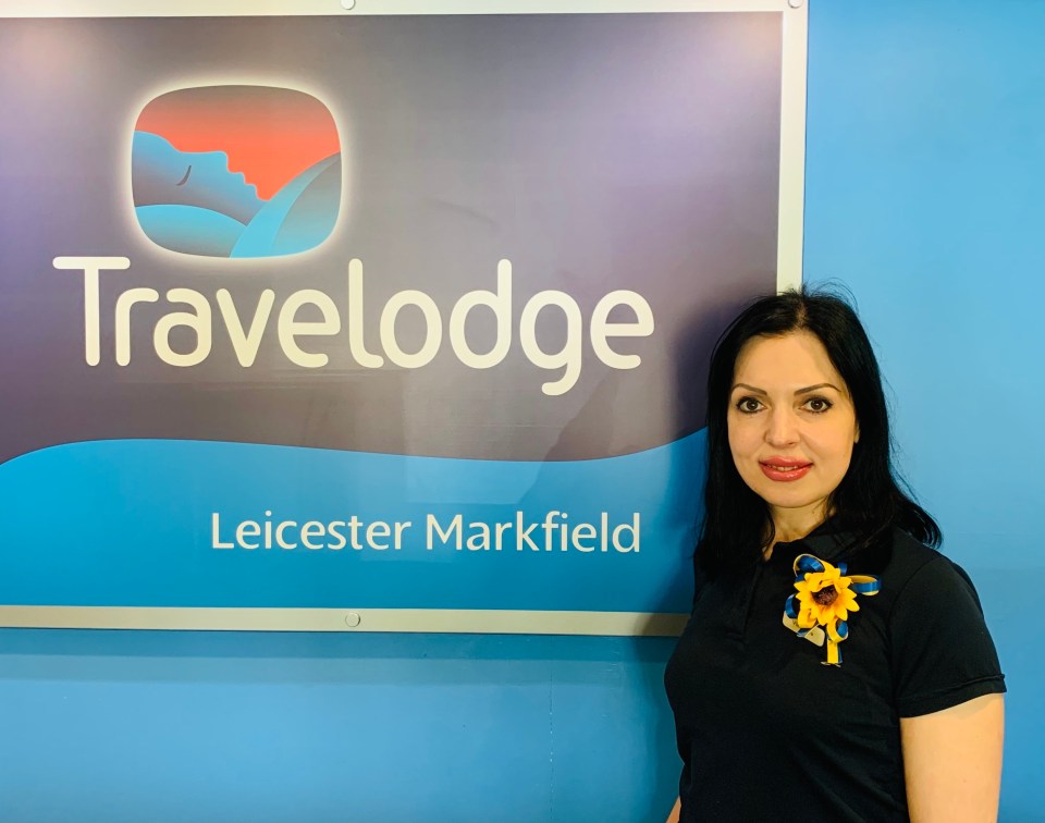 Viktoriya Maksymets is from Mykolaiv, Ukraine works as a member of the housekeeping team in the Leicester Markfield Travelodge