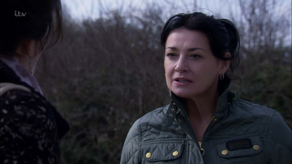 Moira was shocked as Faith dropped the huge bombshell