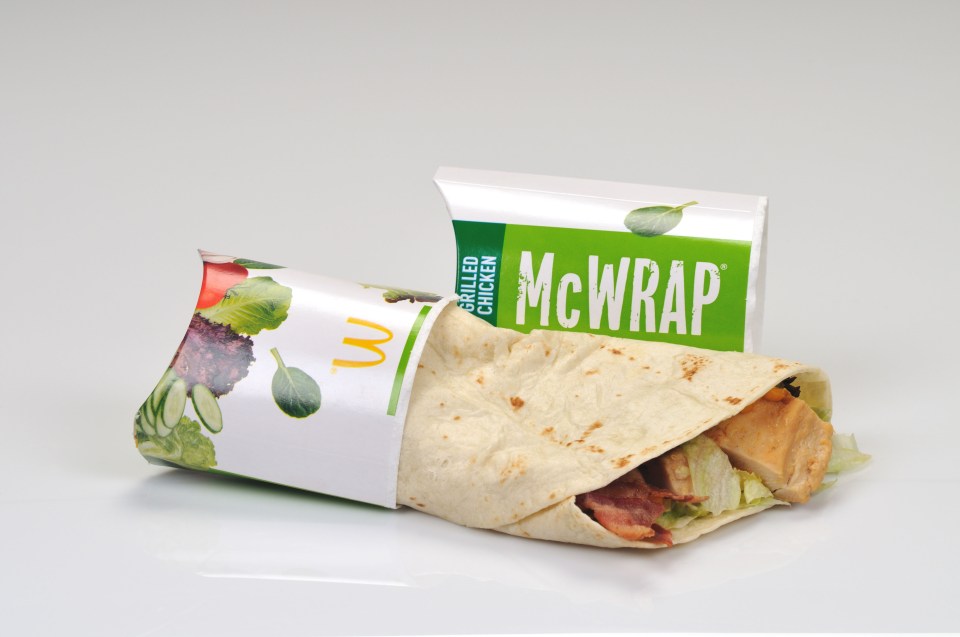 McDonalds have announced that £2 wraps will be returning to their menu