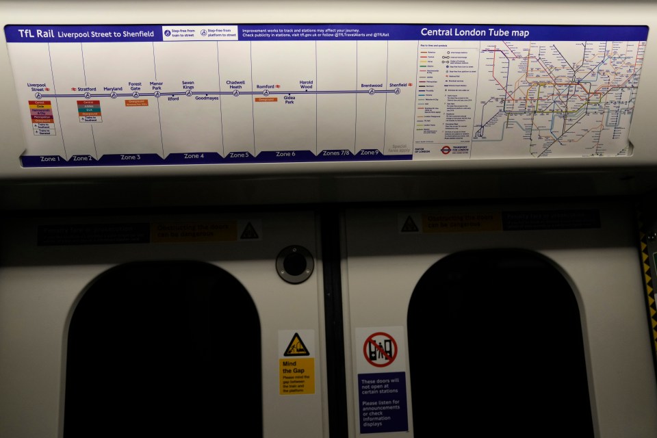 The swish new map was unveiled by TfL