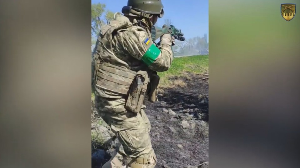 Further bodycam footage shows Ukraine’s troops advancing on foot