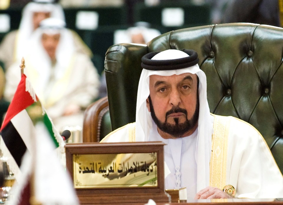 Sheikh Khalifa bin Zayed al-Nahyan was the president of the UAE for 18 years