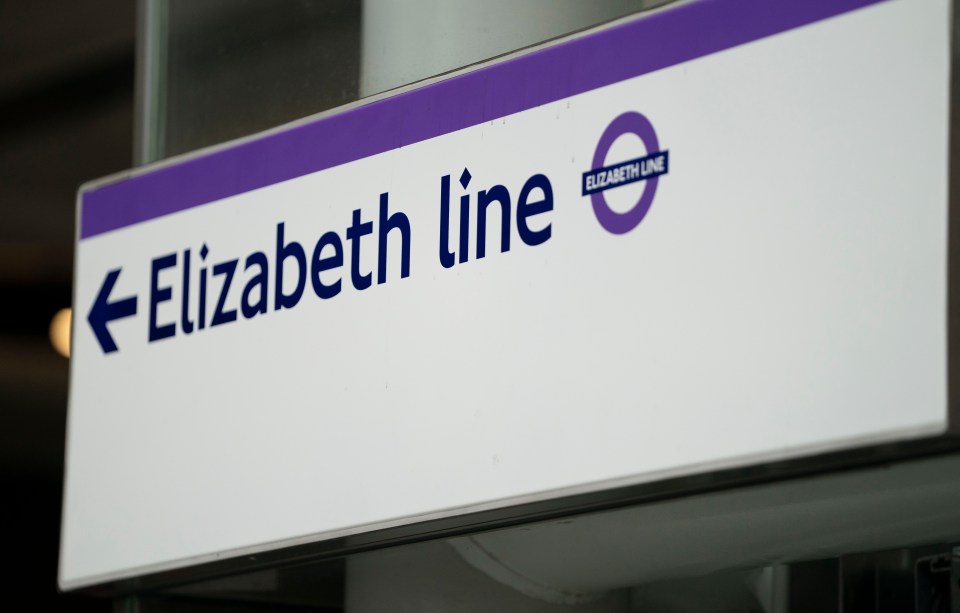 New signage has been thrown up around tube stations across London to show commuters where to go