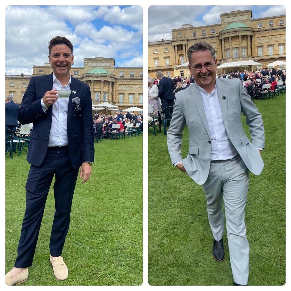 The pair recently went to Buckingham Palace